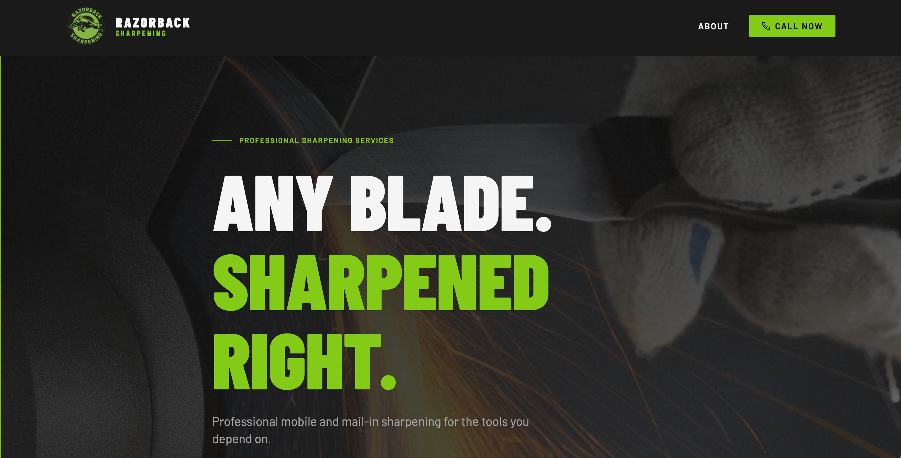Razorback Sharpening